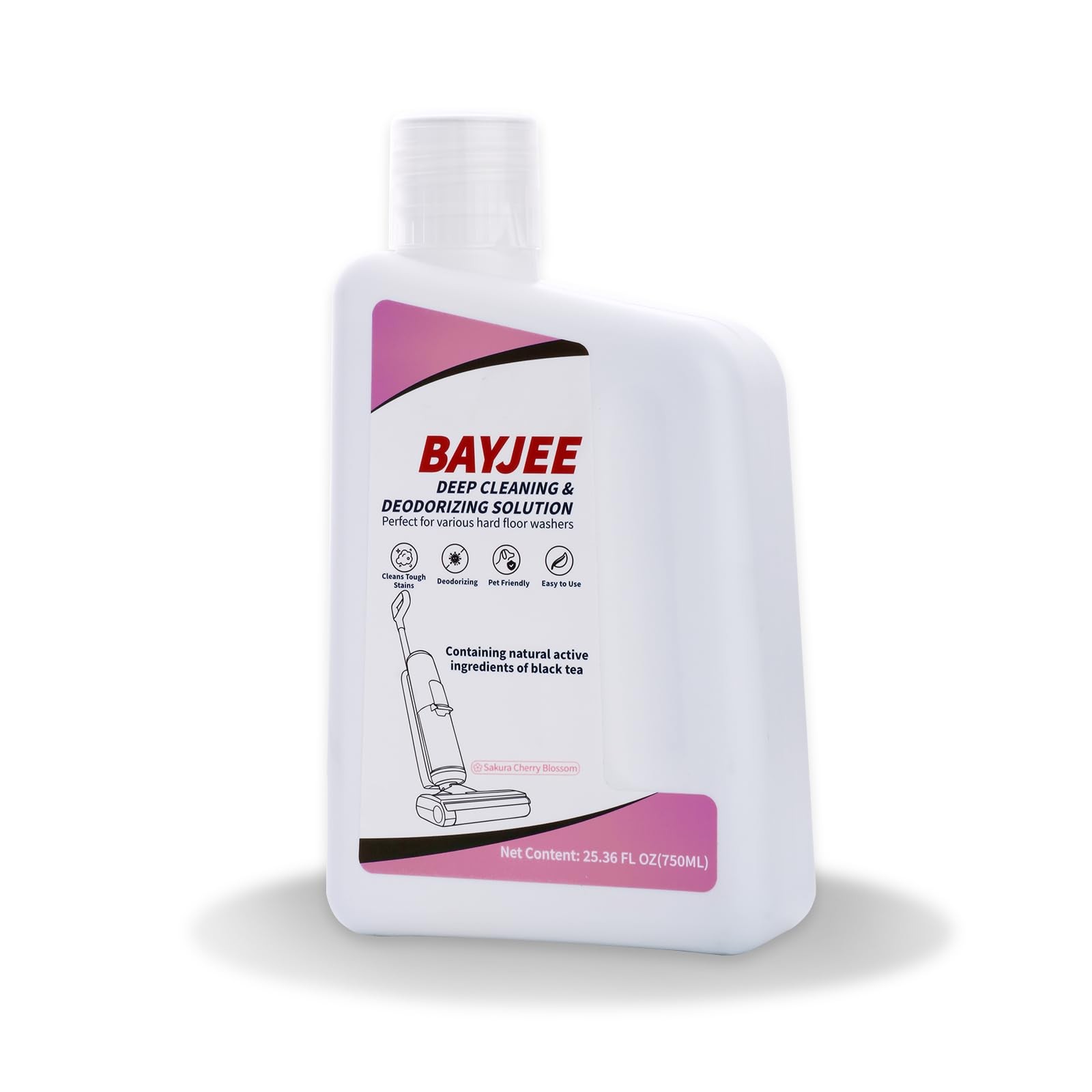 Deep Cleaning & Deodorizing Solution, 25.36FL OZ/750ML, Designed for TINECO, …