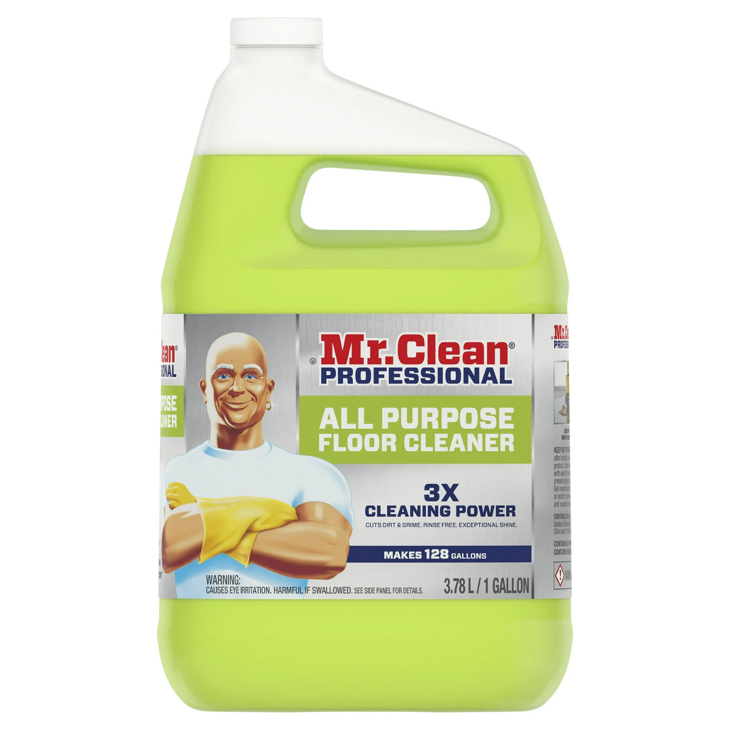 (2 Pack) Mr Clean Finished Floor Cleaner 1 Gallon Lemon No Rinse Shine Formula