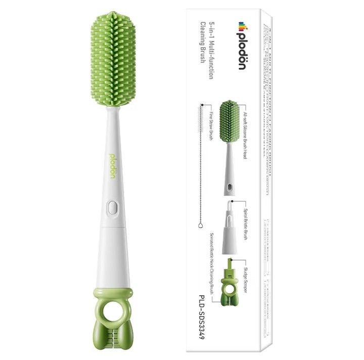 5-in-1 Silicone Cleaning Brush – Detachable or All-in-one Step Cleaning