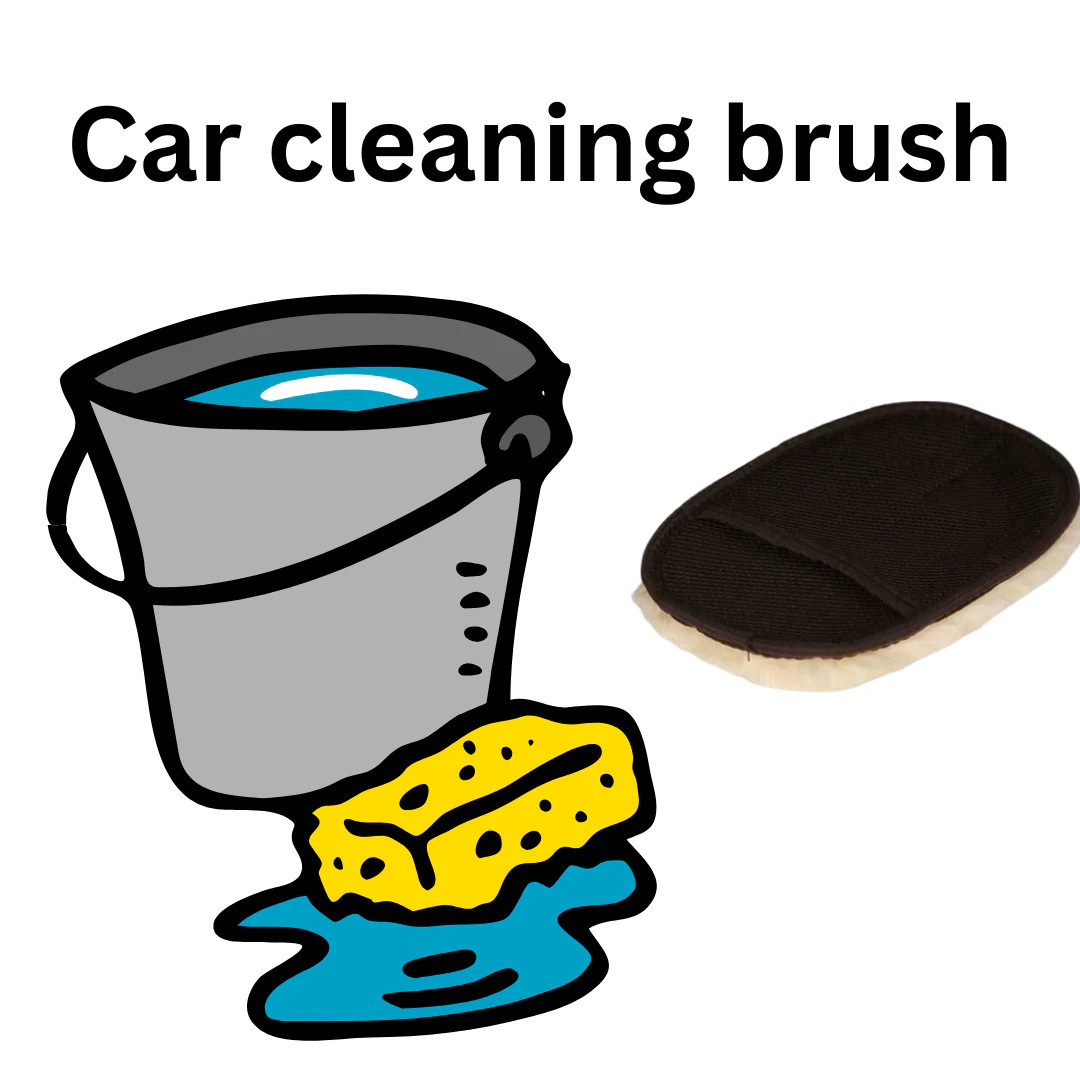 Car Care Cleaning Brush for Home (Black)