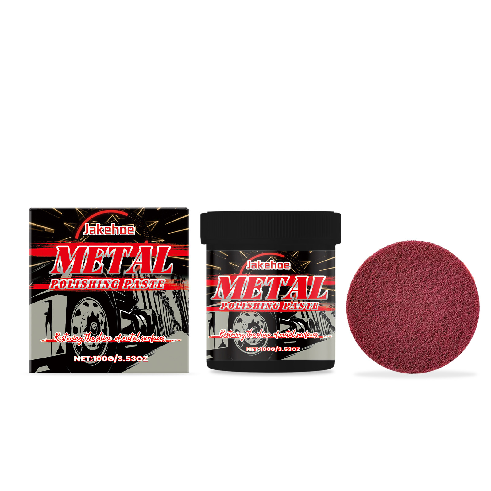 Automotive Polishing Paste – Metal Regular Surface Care Removes Dirt Way 🧹