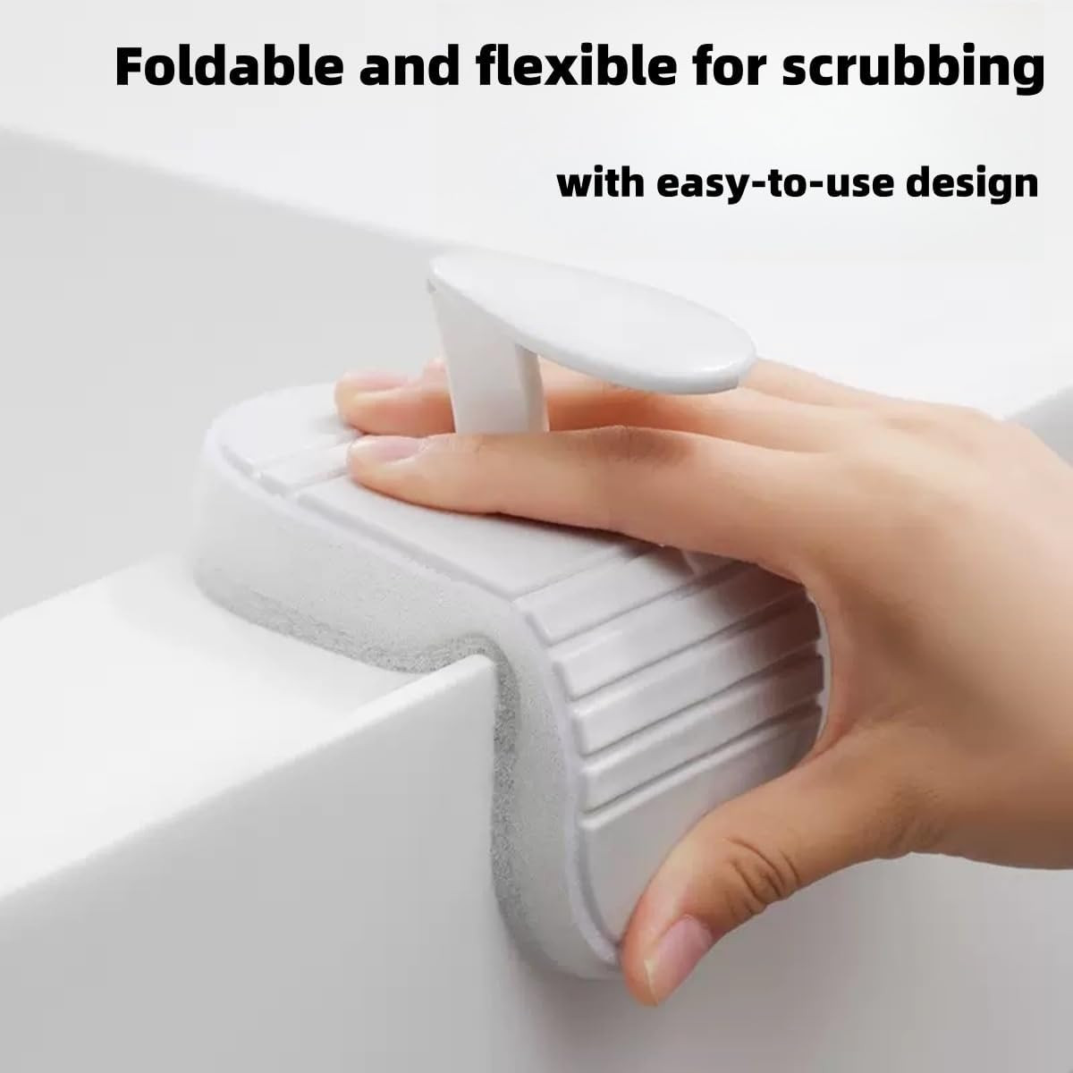 Cleaning Brush Set Scraper PadPool Wall Bathroom Tile Grout Floor Tub Shower Kit