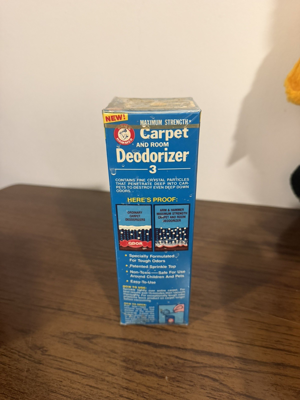 Arm & Hammer Floral Scent Carpet and Room Deodorizer Tough Odors 21oz Box Sealed