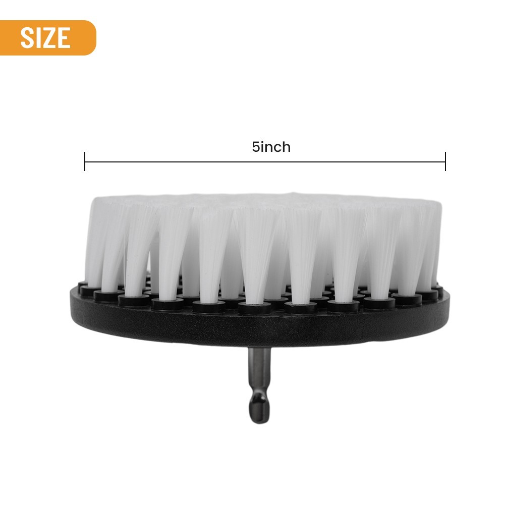 Cleaning Electric Drill Brush Carpet Leather Tiles Sinks Polisher Grinding