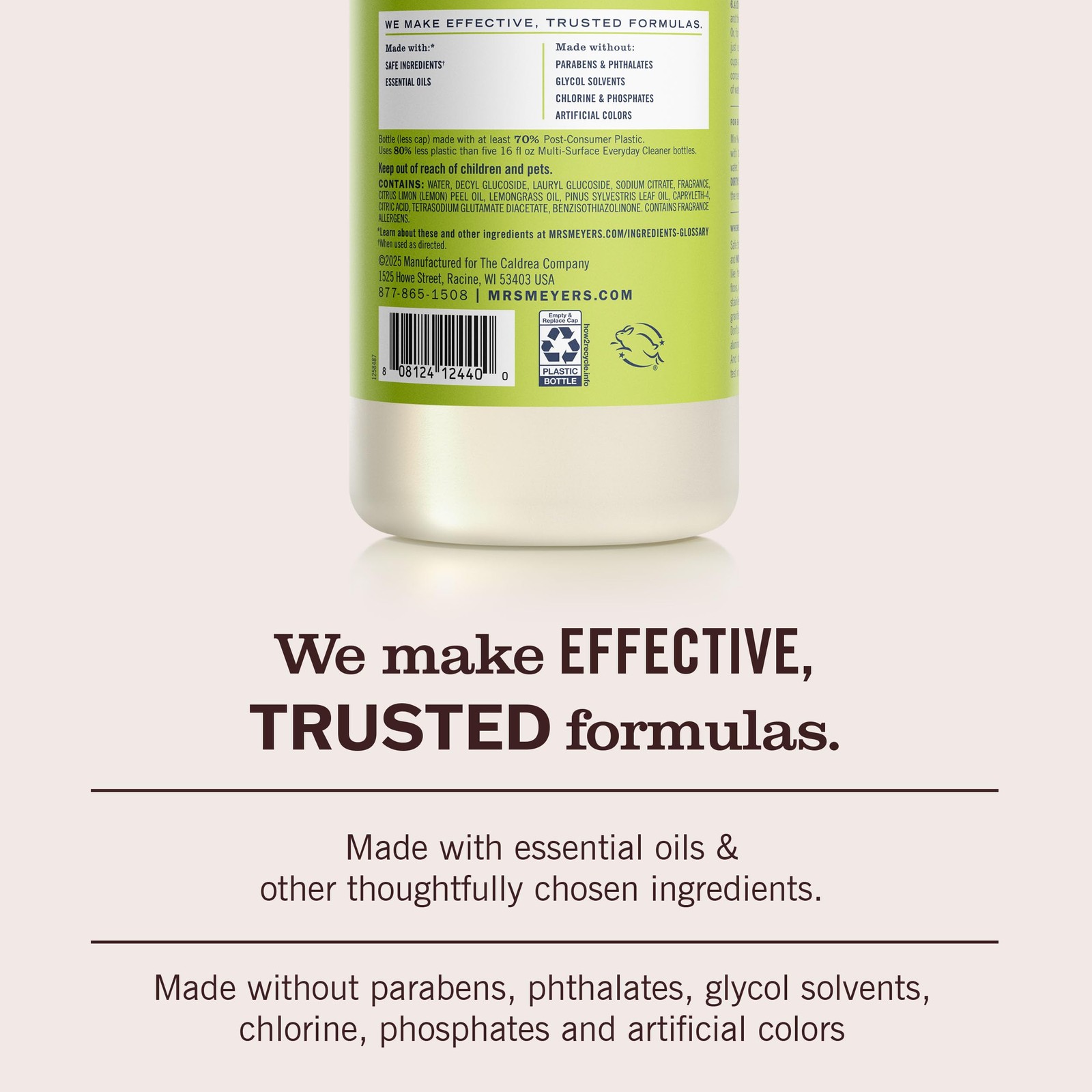 CLEAN DAY Multi~Surface Cleaner Concentrate Lemon Verbena, 32 Fl Oz, 2 Pack