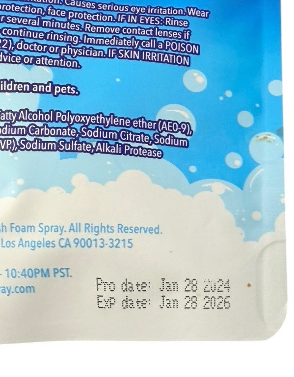 Lot of 2- Splash Spray Multi-purpose Cleaning Tablets, 10 Tablets Each, NEW