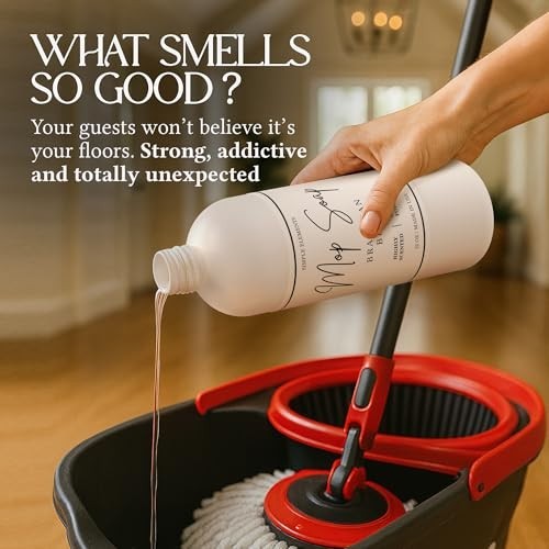 Highly Scented Floor Cleaner Soap – Long Lasting, Low Suds, No Residue, 32oz