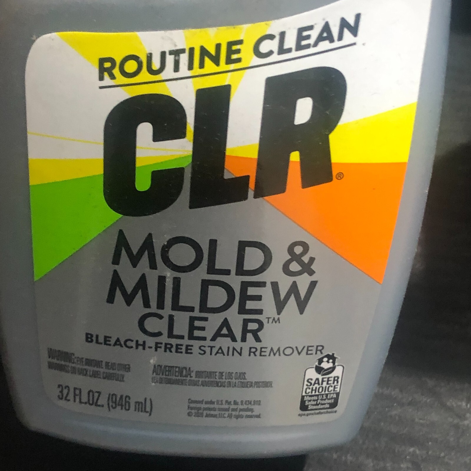 (5 PK) CLR Mold and Mildew Clear Bleach-Free Foaming Stain Remover Spray-32 Oz.