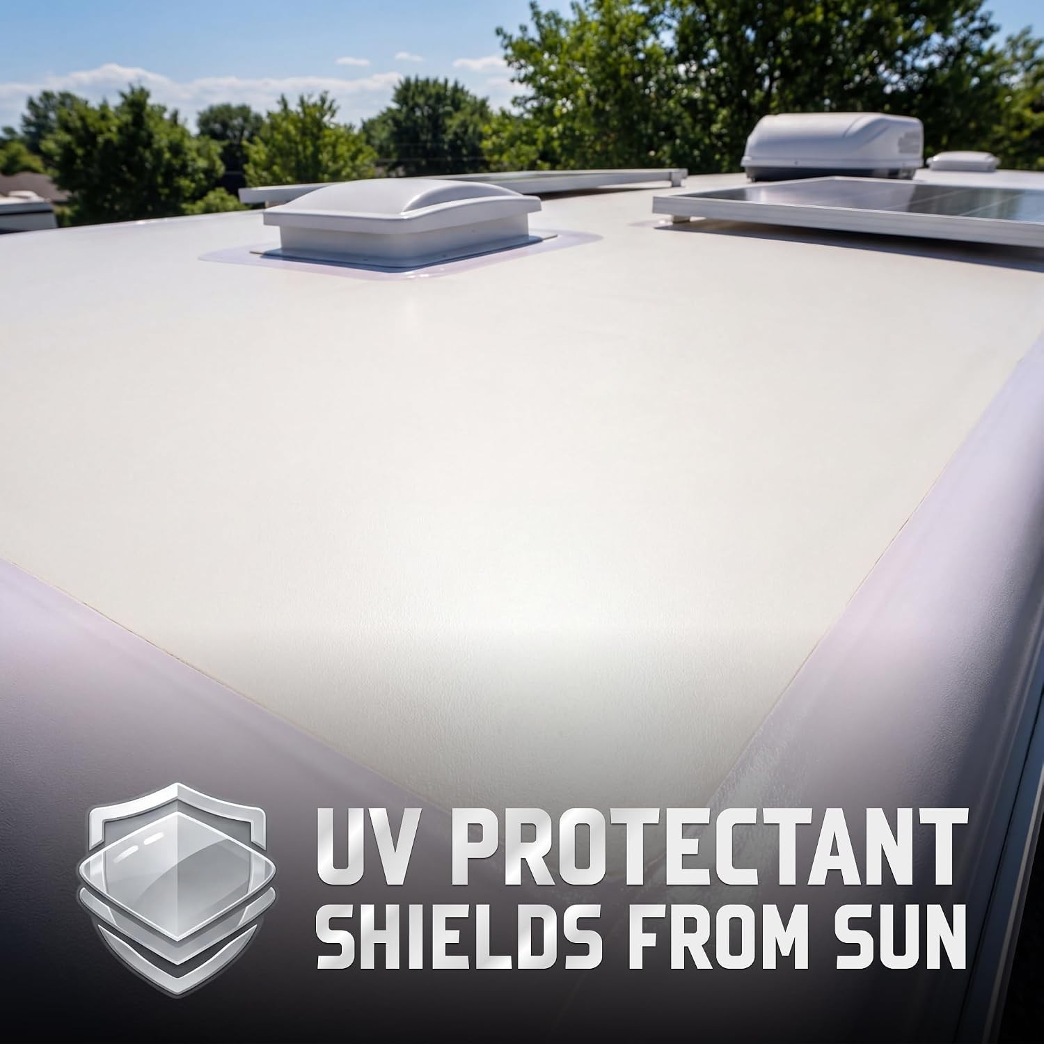 Roof Cleaner RV Roof Cleaner with UV Protection, Removes Dirt & Grime, Safe for