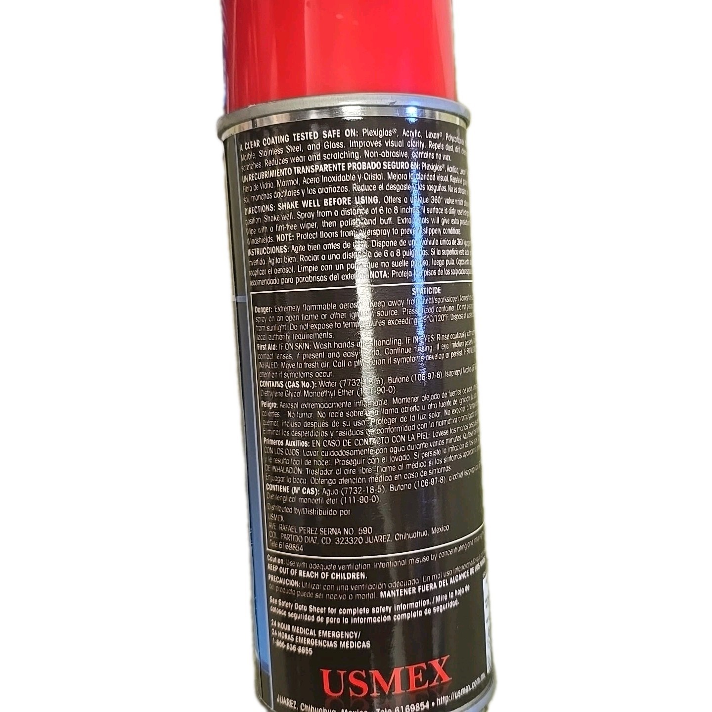 STATICIDE ANTI-STATIC CLEANER GLASS & PLASTIC PROTECTIVE COATING CLEAR•ANTI-FOG•