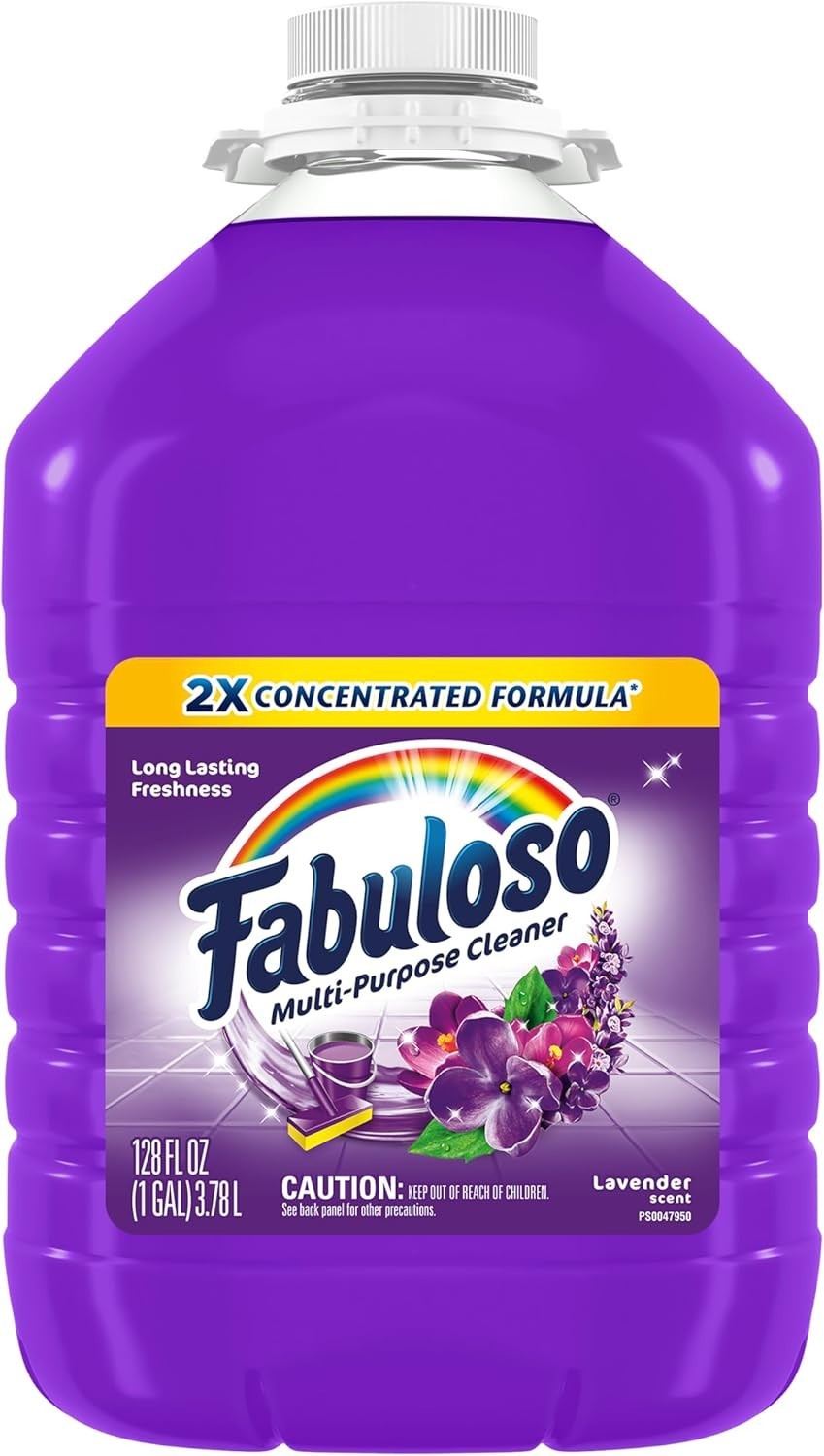 Eco-Conscious 128 Fl Oz Lavender Multi-Purpose Cleaner – 2X Concentrated Formula