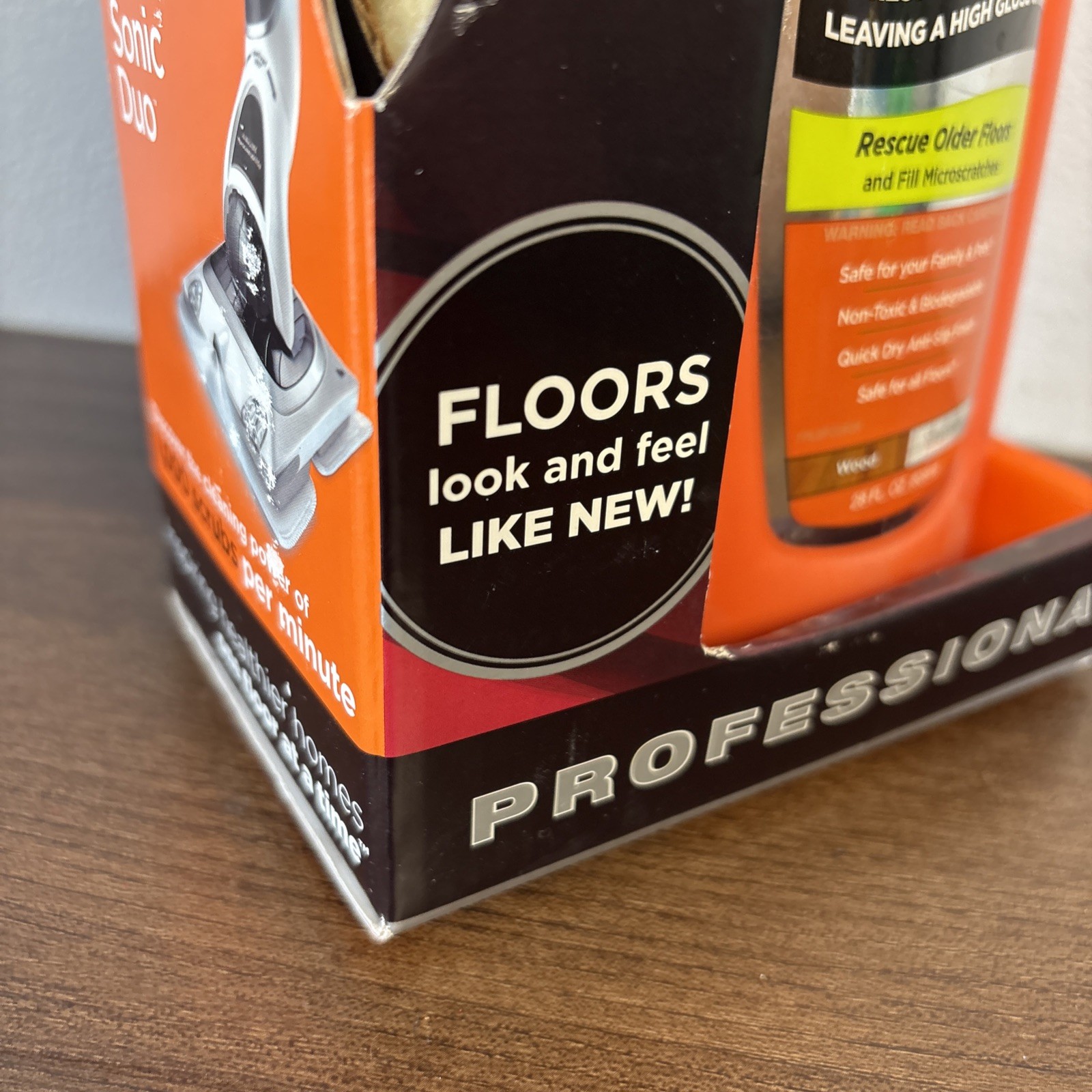 Shark Hard Floor Polish High Gloss New in Box Floor Polish w/ Polishing Pad