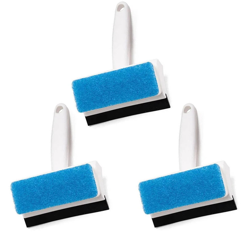 Multifunctional Double-Sided Glass Sponge Cleaning Brush Wiper Mirror Glass Tile