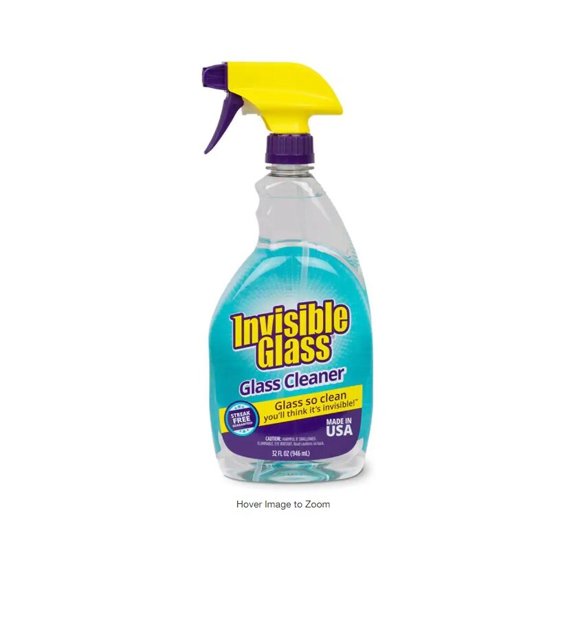 Stoner HH Invisible Glass Spray Bottle Glass Cleaner – 32 oz.