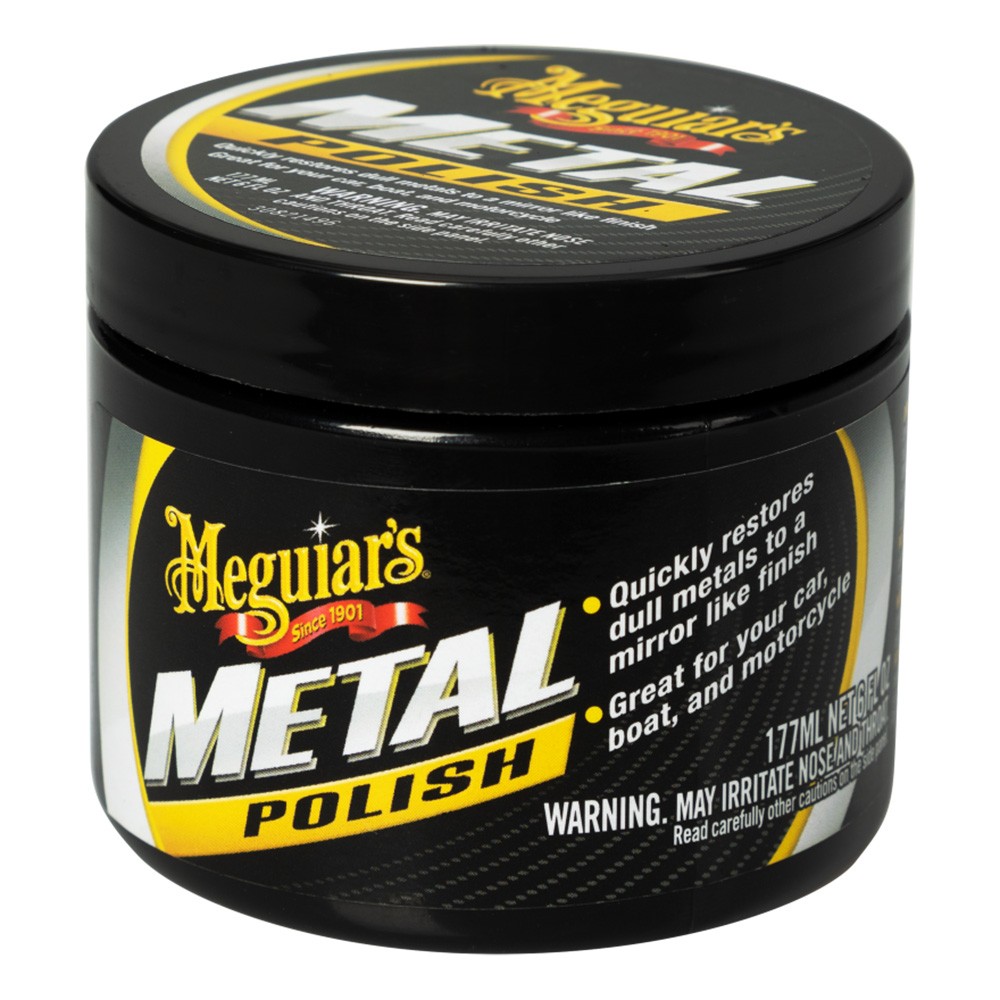 Meguiar’s Metal Polish – 6oz G211606 UPC 070382015947