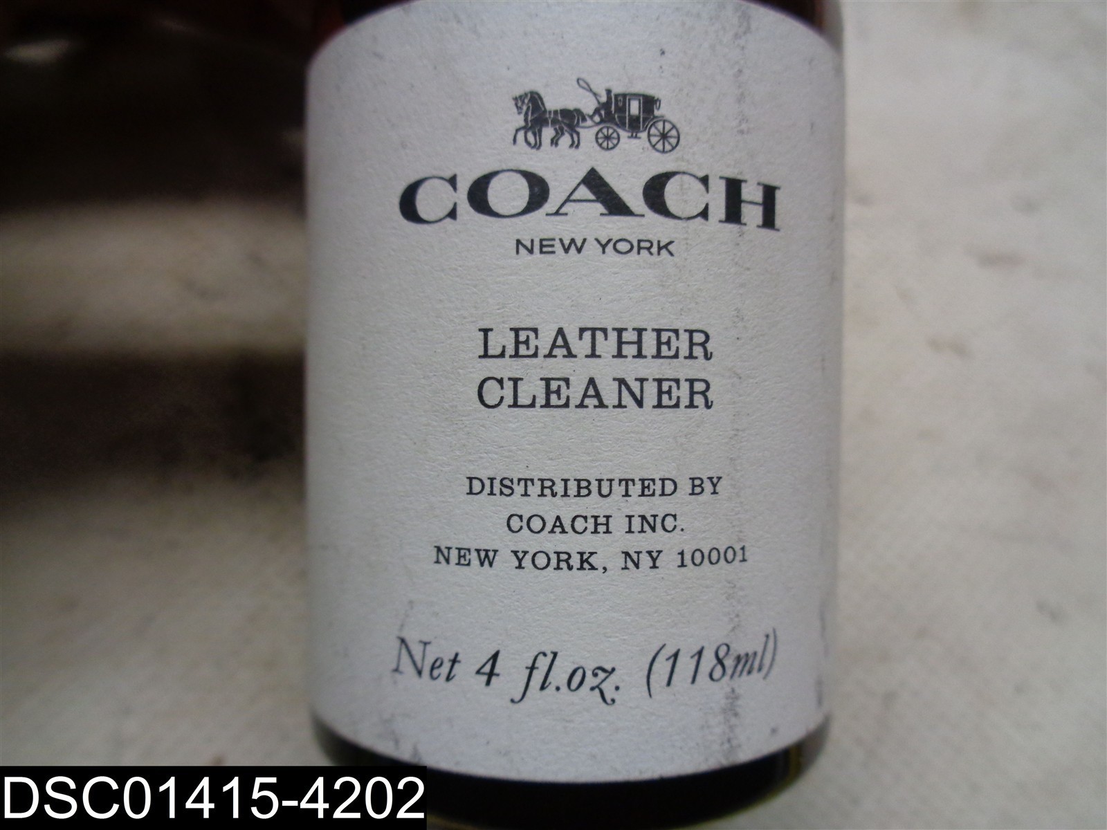 4 FL OZ Coach Leather Cleaner 193971638447