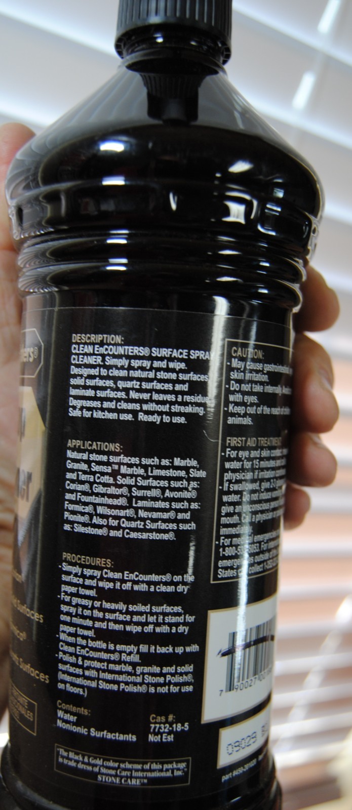 Clean EnCounters Countertop Spray Cleaner. 32 oz. Granite Marble Quartz Formica