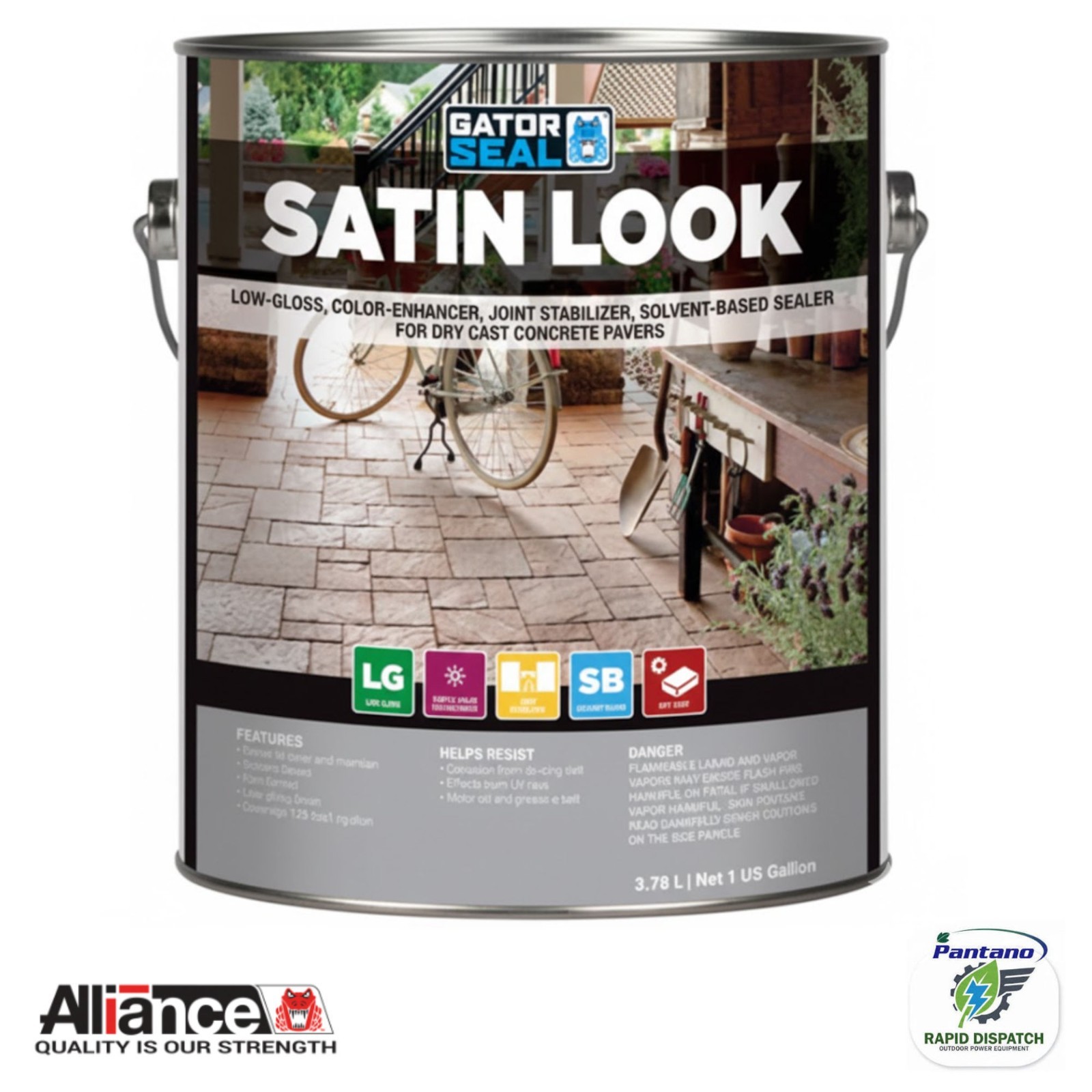 Alliance Gator Seal Satin Look Sealer 1 Gallon
