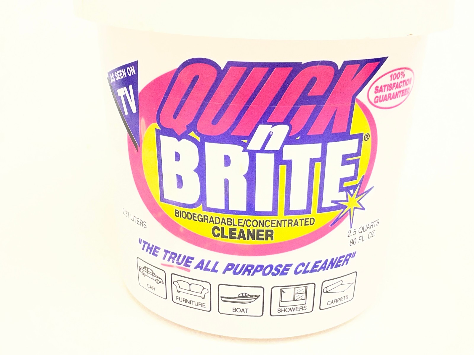 Quick ‘n Brite All Purpose Cleaning Paste Tough Stain Miracle Cleaner 80 oz.
