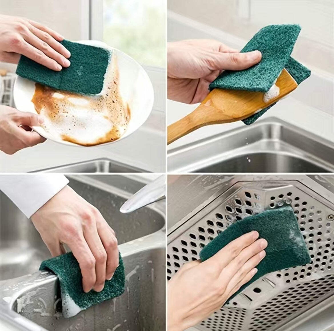 10 Pack of heavy duty cleaning pads