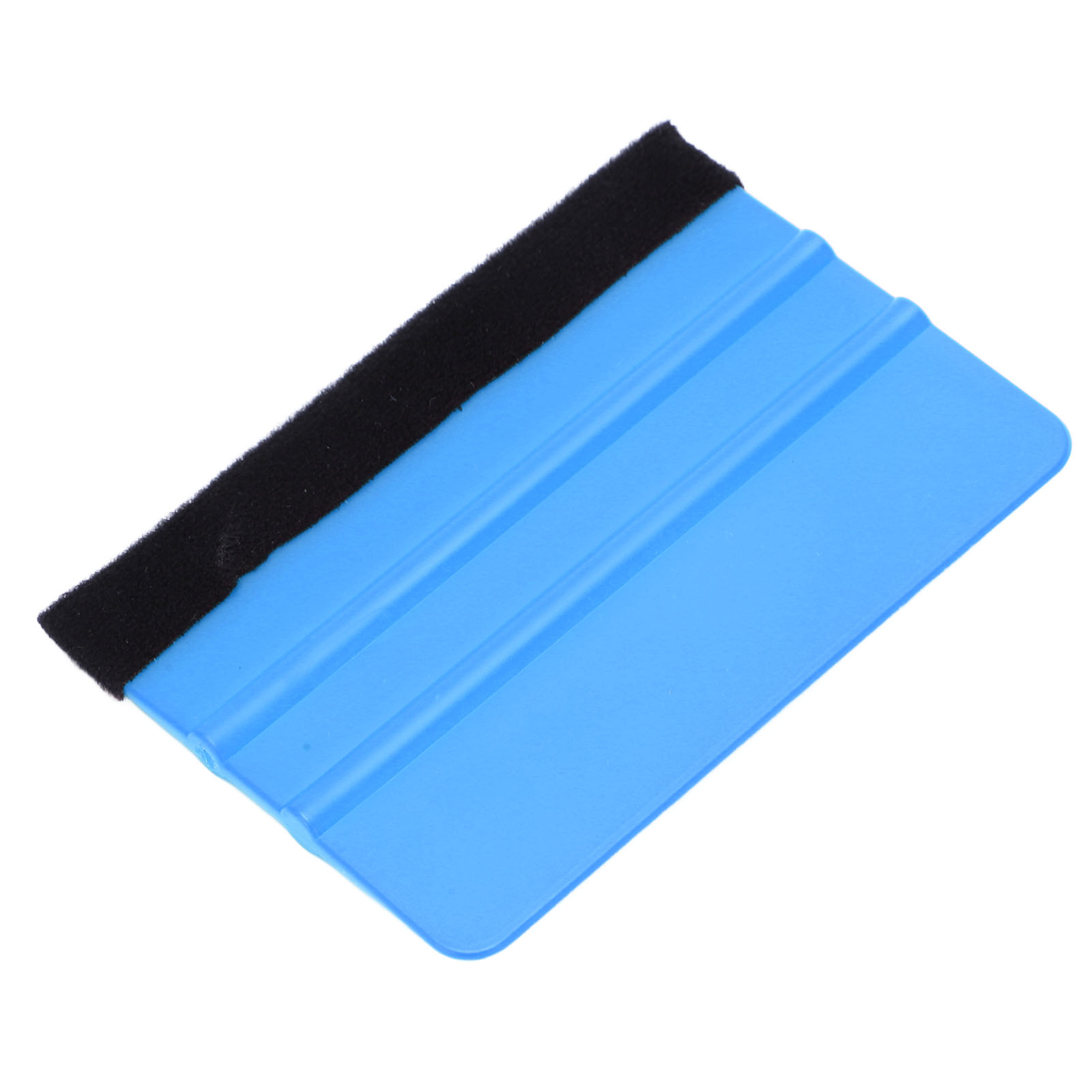 10 X Car Vinyl Scraper Scratch Resistant Professional Vinyl Felt Squeegee Blue