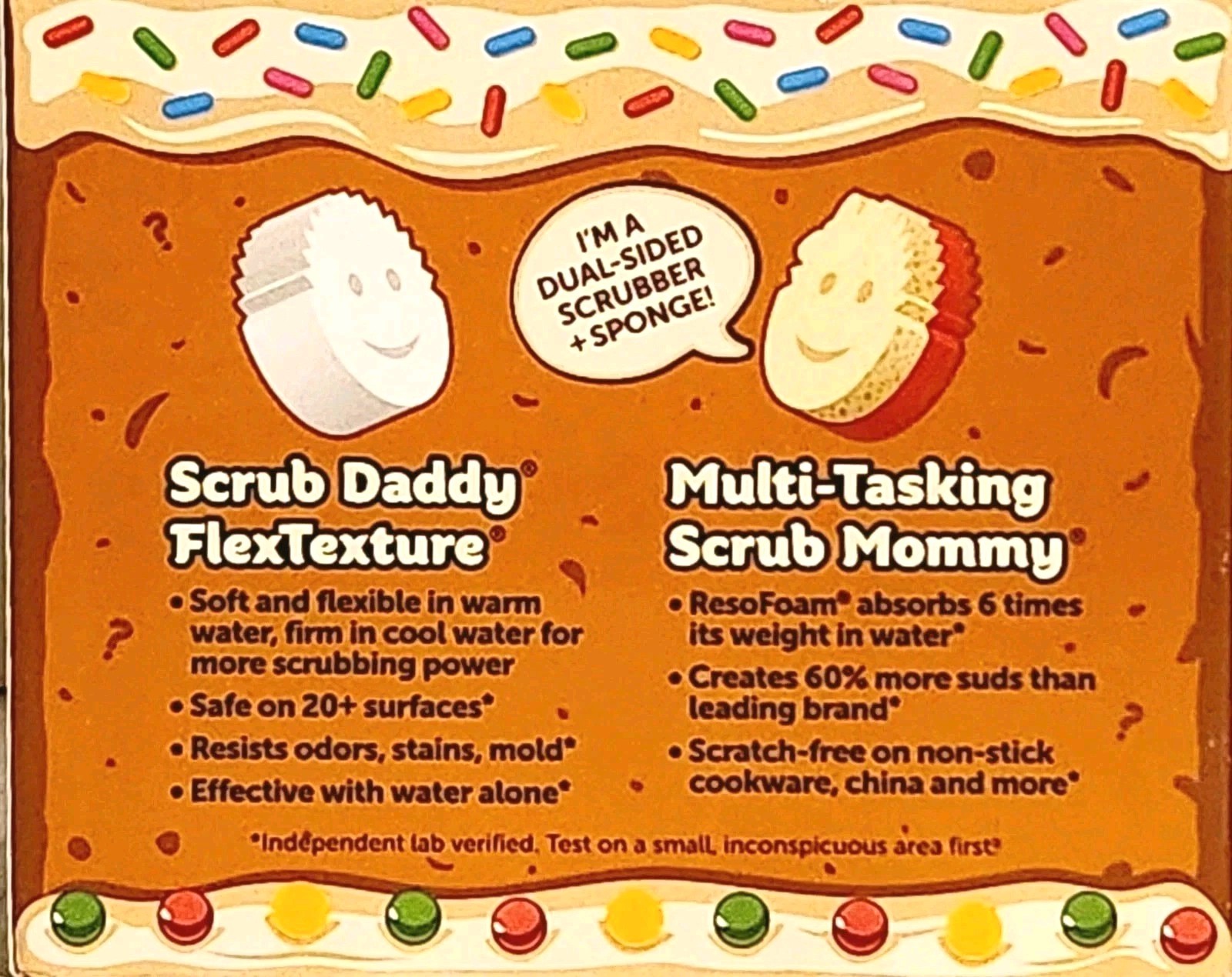 Scrub Daddy + Mommy Scrubber + Holiday Mystery Scrubber, 3 Pack, Special Edition