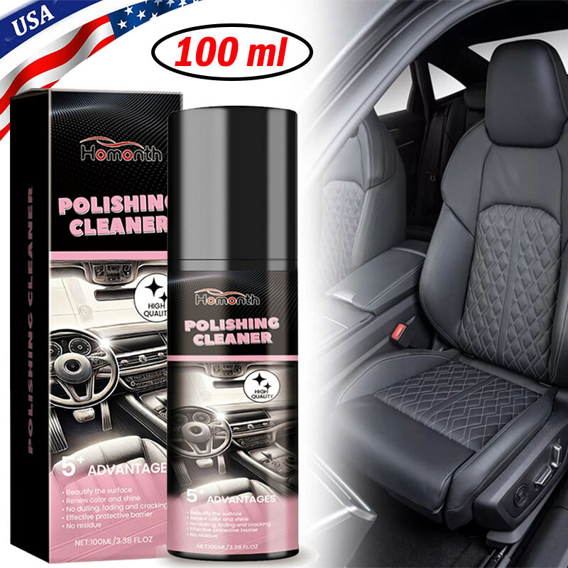 Car Interior Polish 100ml Car Interior Cleaner Interior Detailer Spray