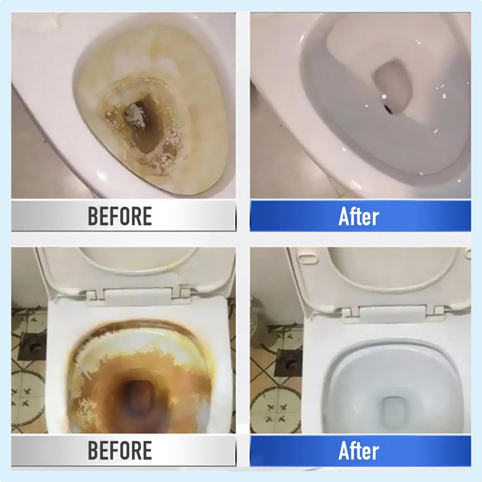 4Pcs Magnetic Toilet Bowl Cleaner Bathroom Friendly Prevent Smell Odor Removal