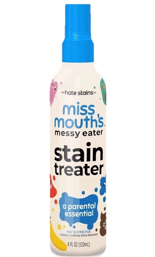 Miss Mouth’s Messy Eater Stain Treater Spray – 4oz Stain Remover – Newborn & …