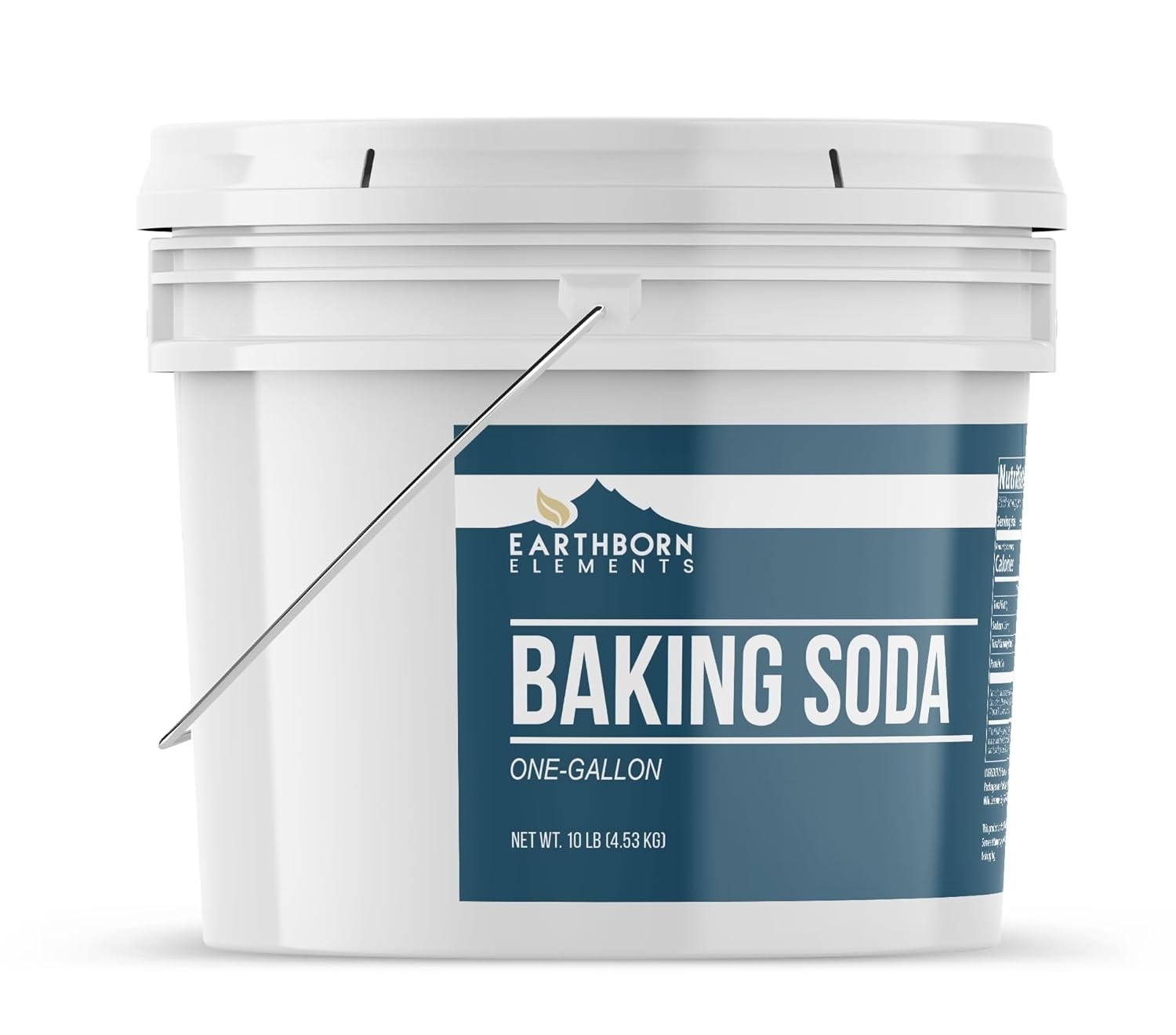 Versatile 1 Gallon Baking Soda – Cooking, Cleaning & Deodorizing Powder Tub