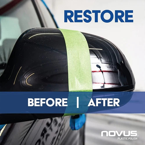 Novus No.1 Plastic Polish 8oz Clean Shine Protect Anti-Static Acrylic 7020