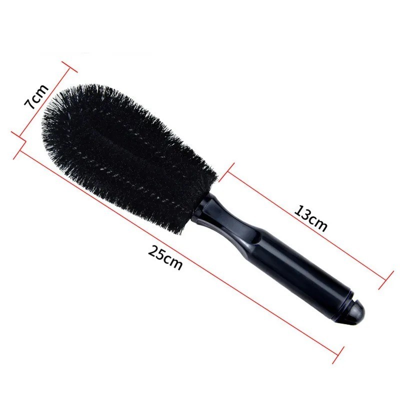 1pc Car Wheel Brush Tire Cleaning Brushes Tools Car Rim Scrubber Cleaner Duster