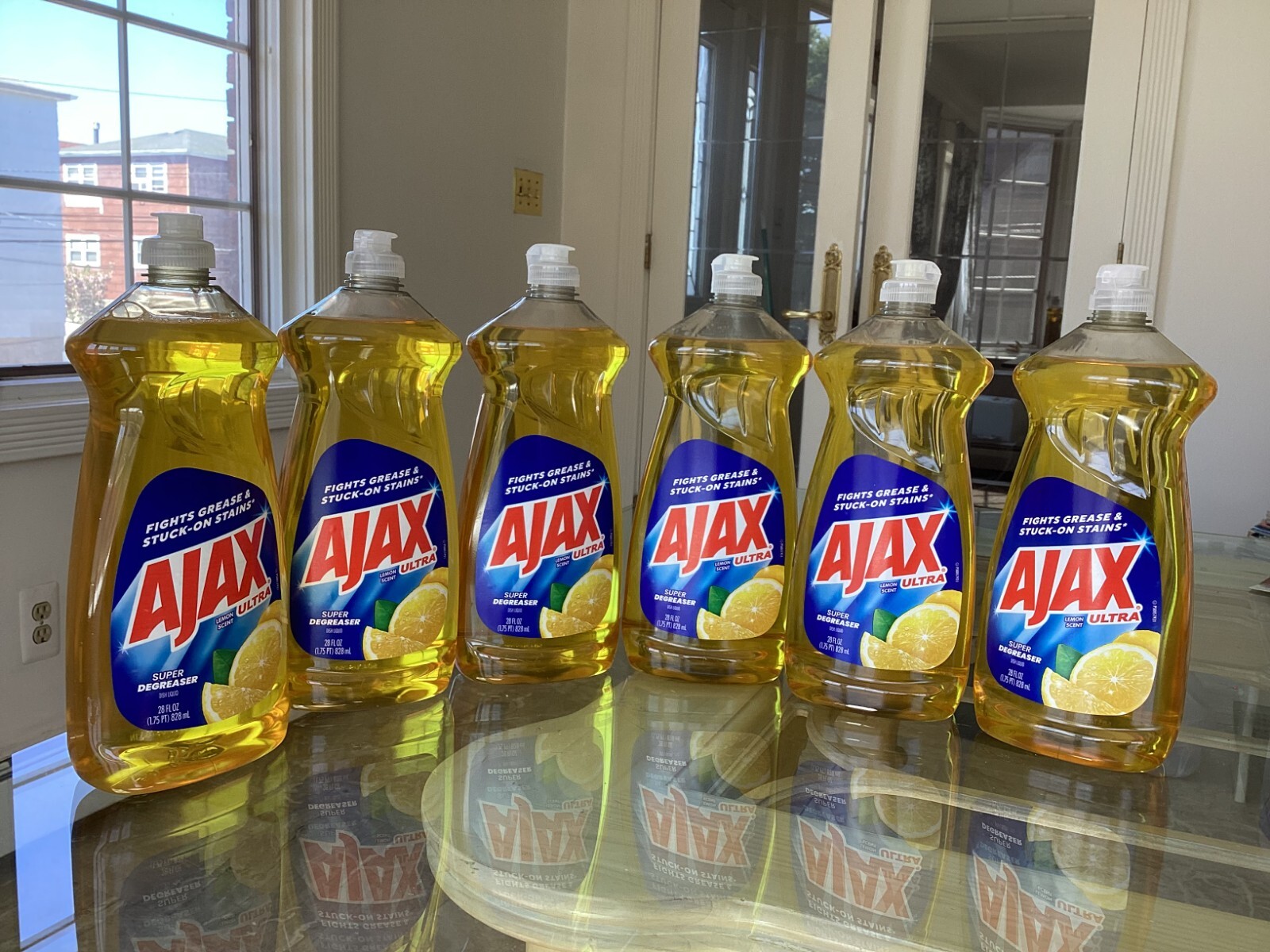 Ajax Ultra Super Degreaser Lemon 12.4oz – LOT of 6