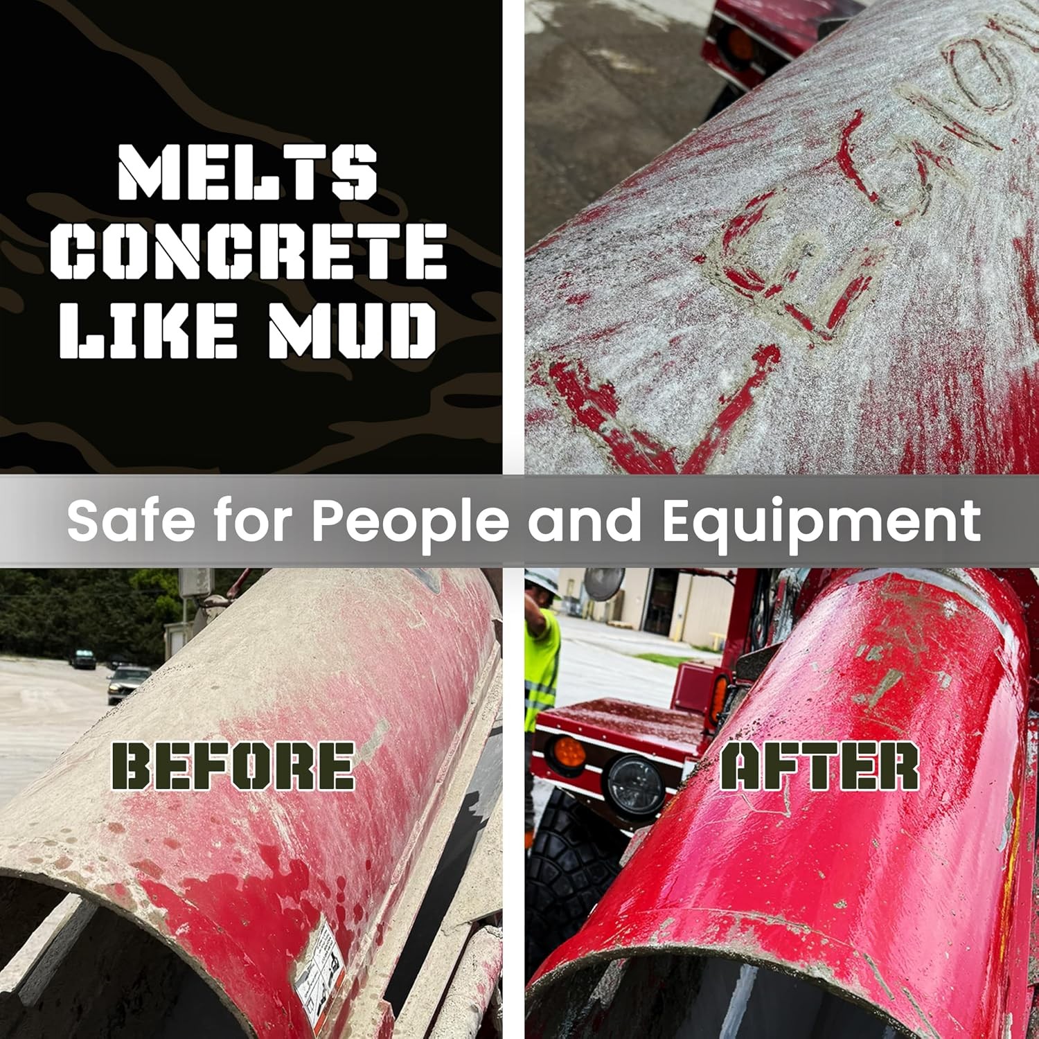 Concrete Remover 5 Gal Biodegradable Acid