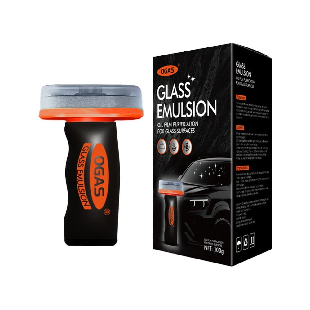 OGAS GLASS COMPOUND CLEANER – OILY FILM REMOVER AND CLEANER CAR WINDSCREEN
