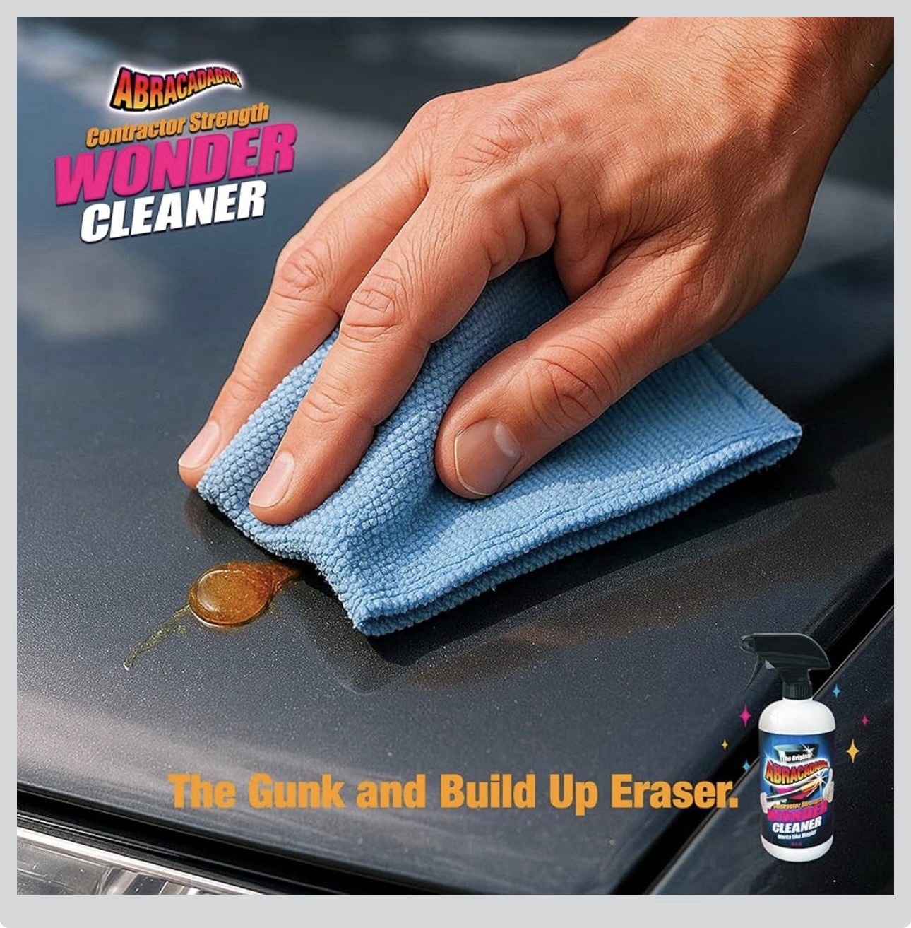 Abracadabra® Wonder Cleaner – As Seen on TV – 16 fl oz – Contractor Strength Sta