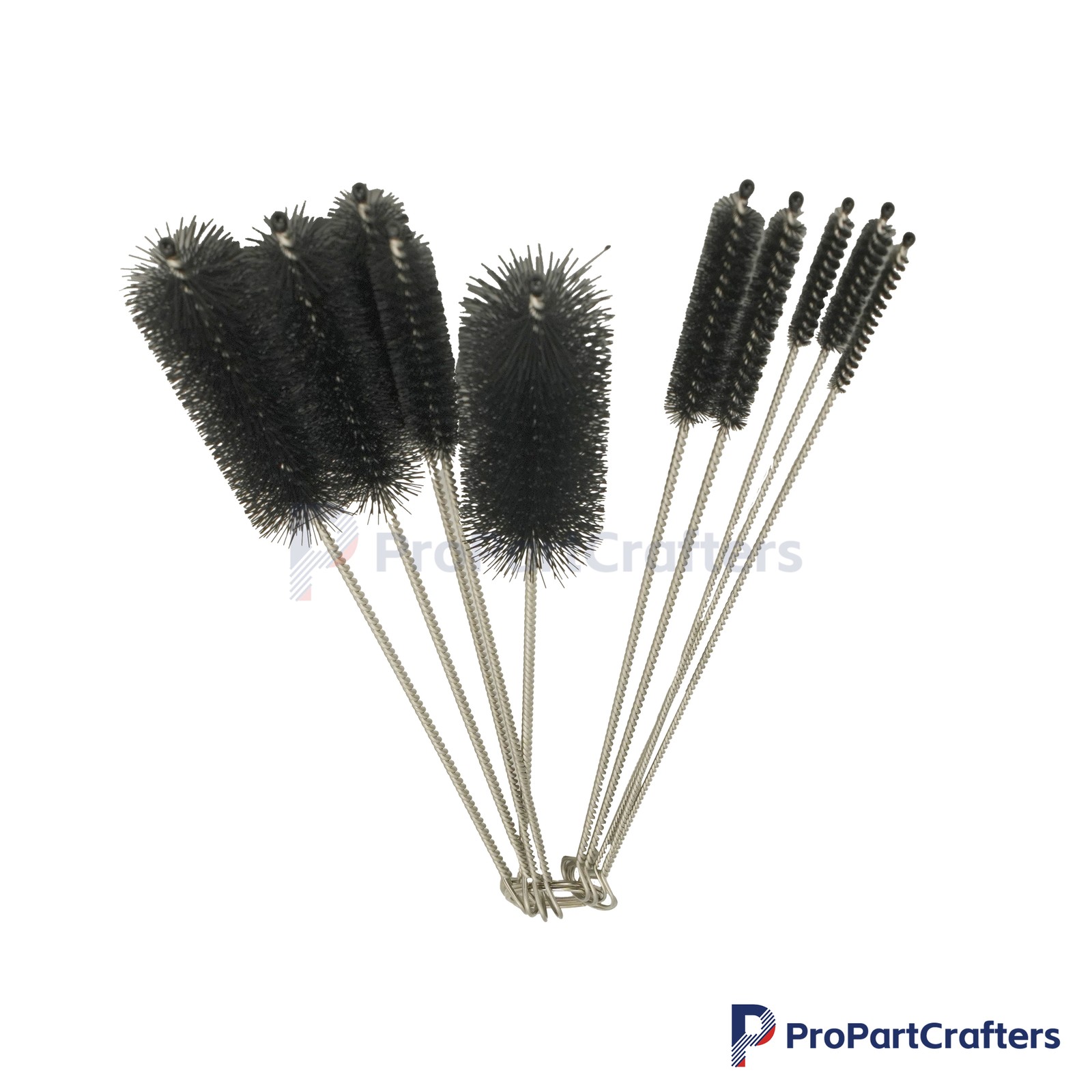 NEW 10PCS Set Nylon Small Long Cleaning Straw Brush Cleaner Bottle Tube Pipe