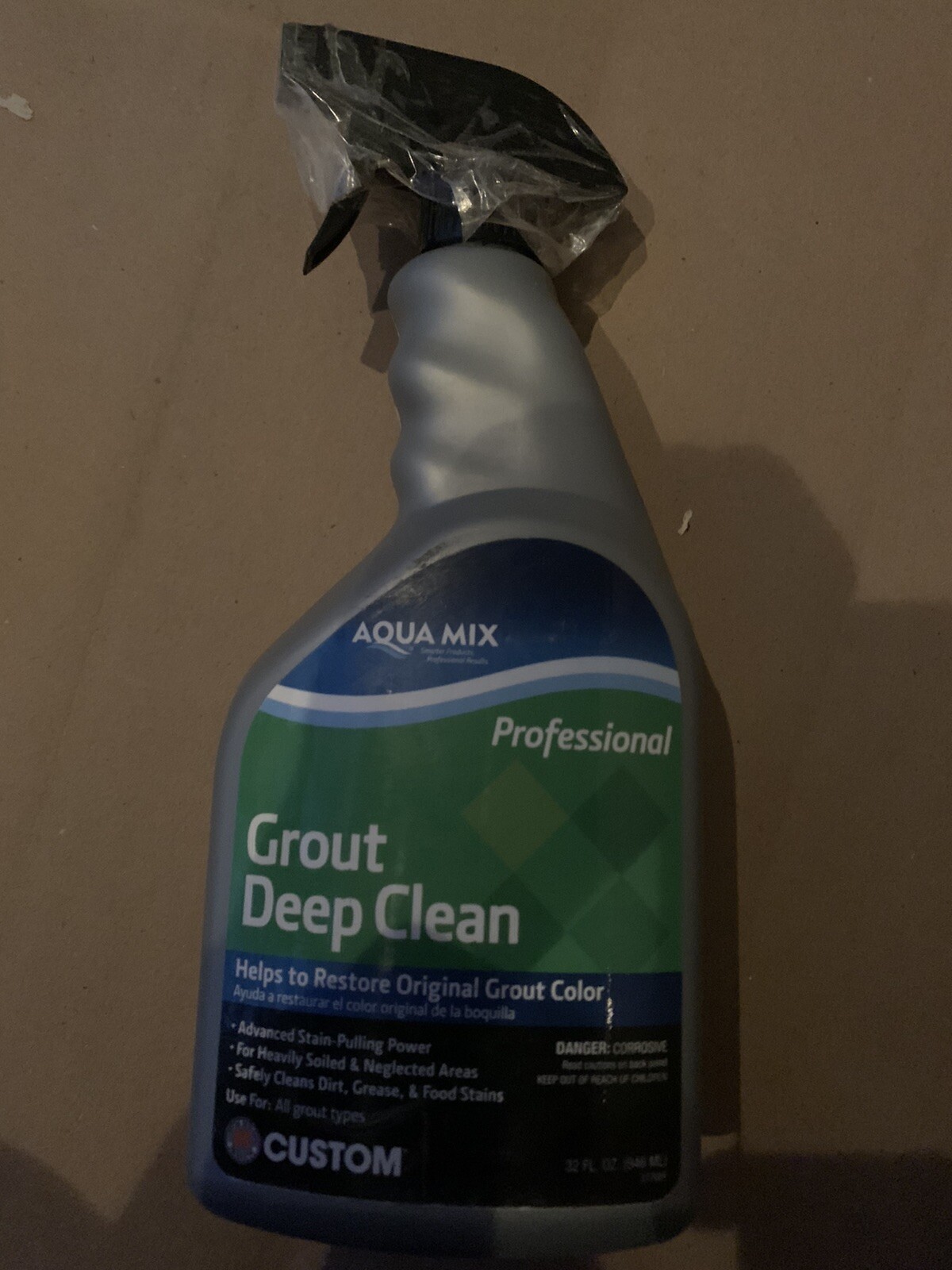 Aqua Mix AquaShield Cleaner & Resealer, 24oz Spray Tile Stone Grout