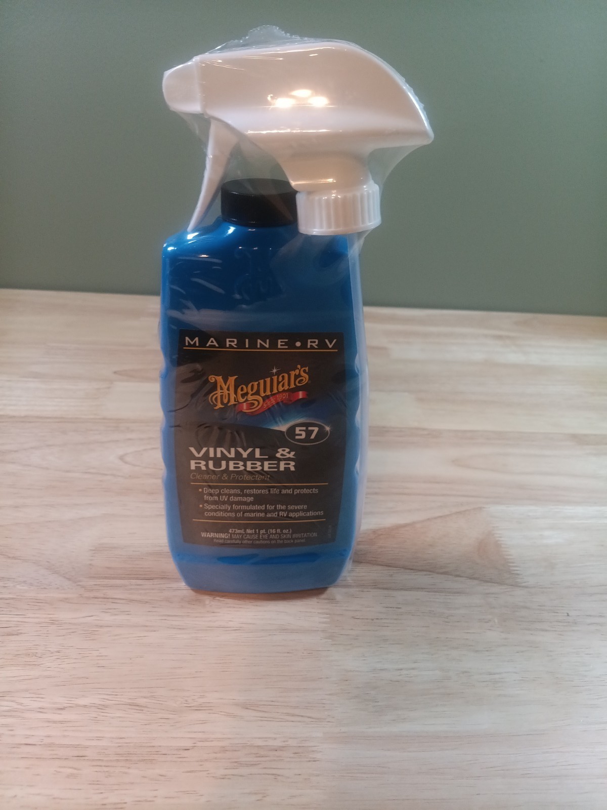 Meguiar’s #57 Vinyl Rubber Cleaner & Protectant 16 oz New Sealed