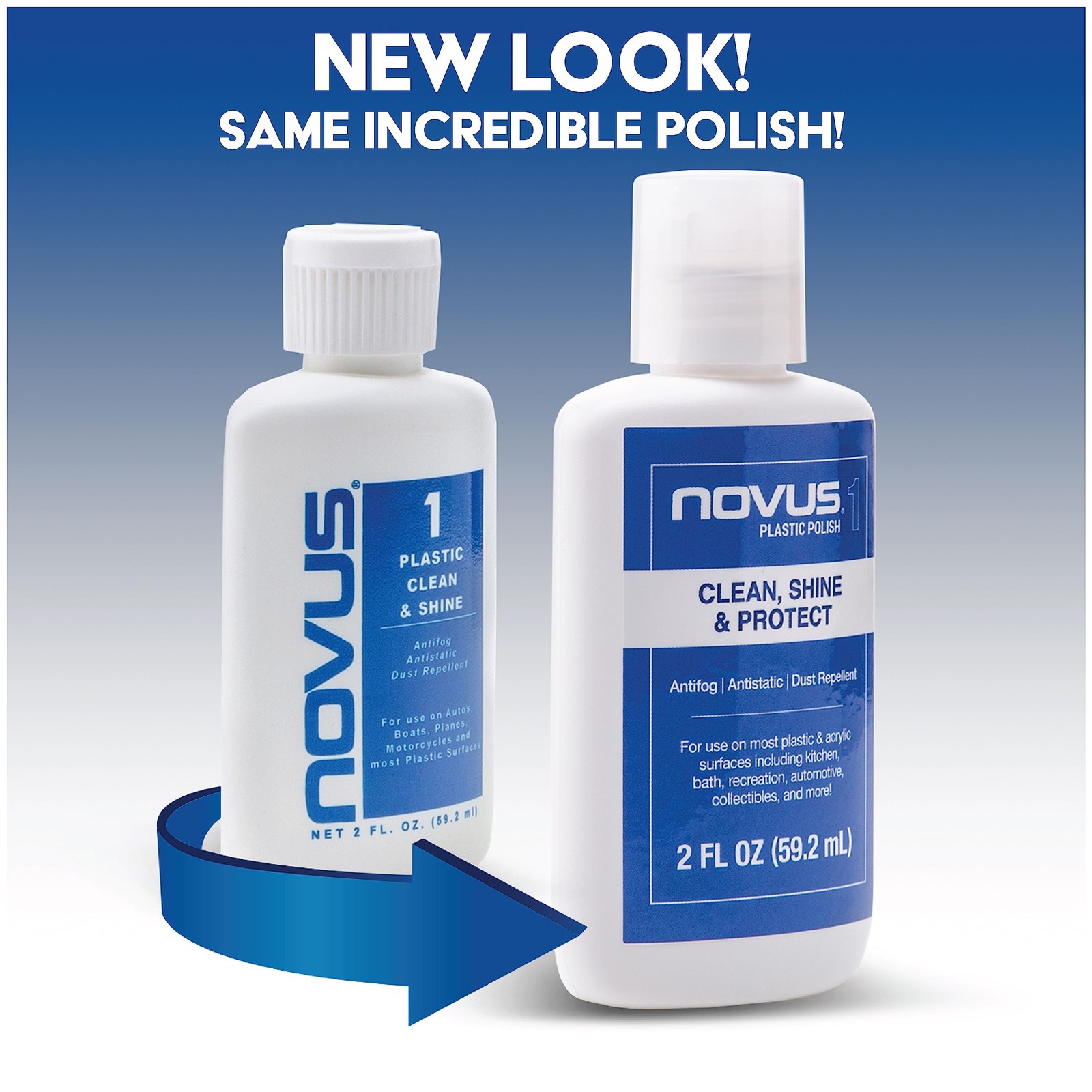 NOVUS-PK2-2 | Plastic Clean & Shine #1, Fine Scratch Remover #2 and Polish Ma…