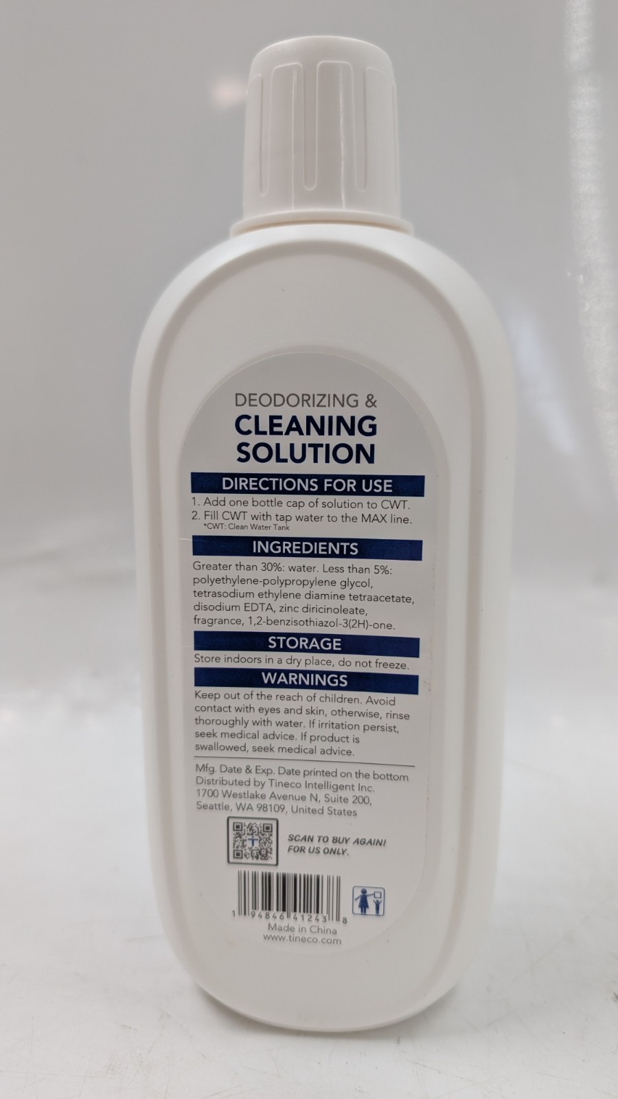 Tineco Floor Deodorizing And Cleaning Solution 16.9fl oz 5 pack *New* EB-20582