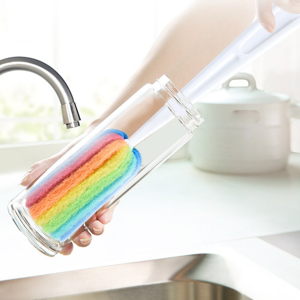 3PCS Scratch-free Soft Sponge Cleaning Brush For Wineglass Coffee Tea Glass Cup