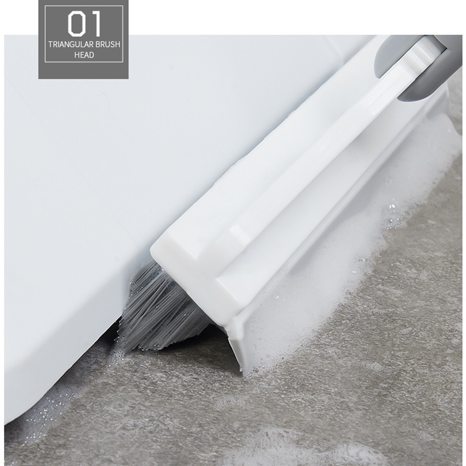 100x23cm White Floor Brush Tile Cleaning Tool
