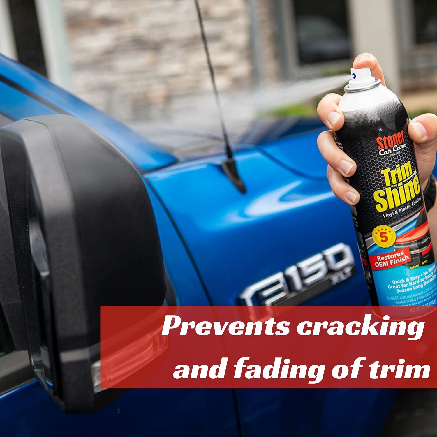 Stoner Car Care 91034-6PK Trim Shine – Vinyl and Plastic Protectant Coatin