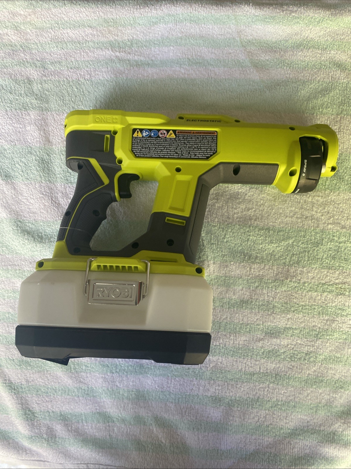 Ryobi One+ PSP02 18V Handheld Electrostatic Sprayer Cordless Tool Only