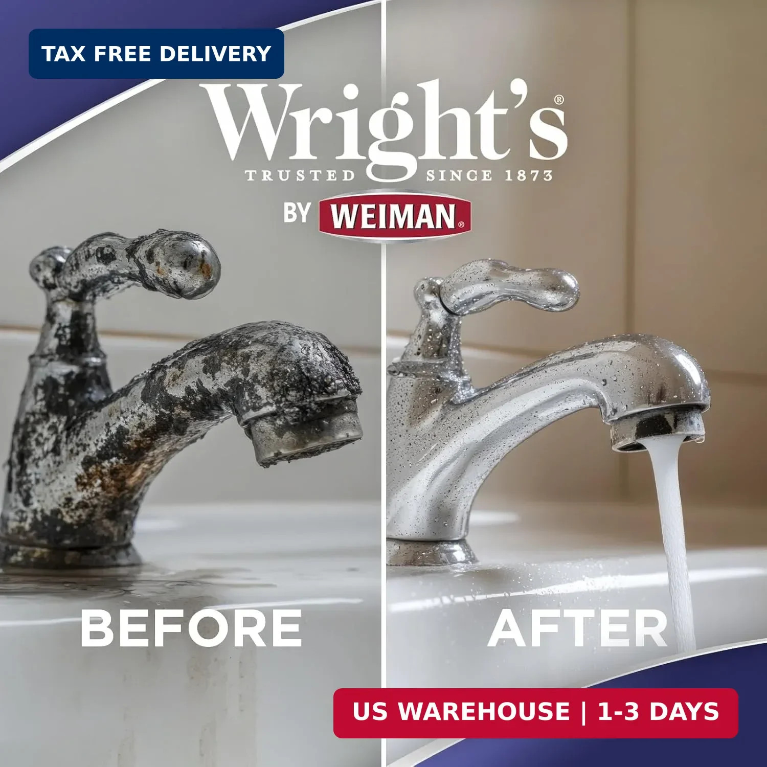 Wright’s Silver Cleaner and Polish – 7 Ounce (2 Pack) Ammonia-Free – Use on Silv