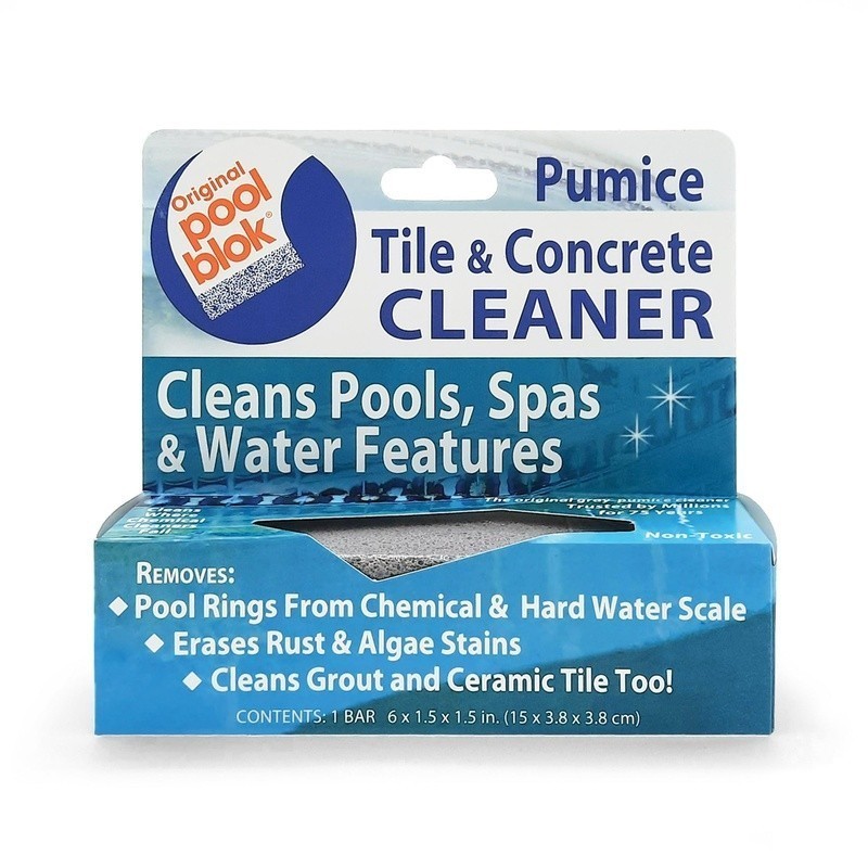 Pumice Tile Concrete Cleaner Bar Non Toxic Stain Remover Pools Algae Rust New