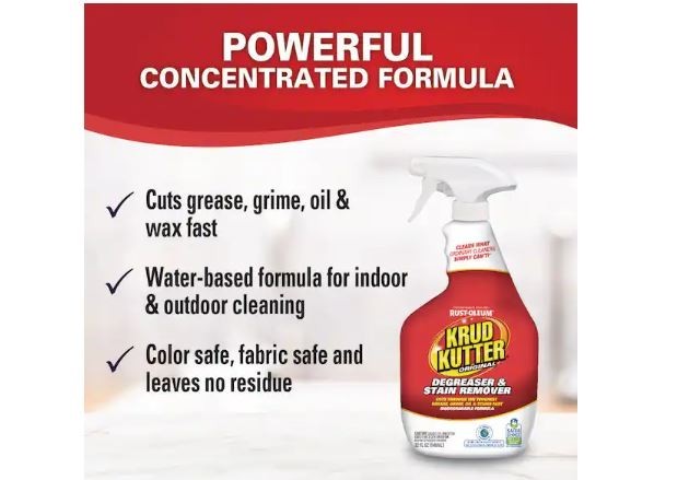 1 Quart Liquid Cleaner and Degreaser for Grease on Multisurfaces