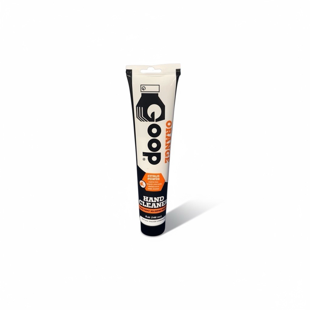GOOP Orange Heavy Duty Waterless Hand Cleaner and Stain Remover – 5 Oz. Tube