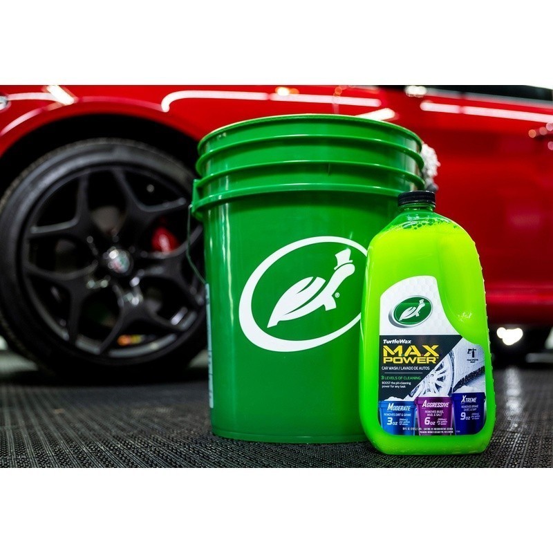 Max-Power Car Wash Soap W/ 3 Levels Cleaning Ultimate Shine & Protection New